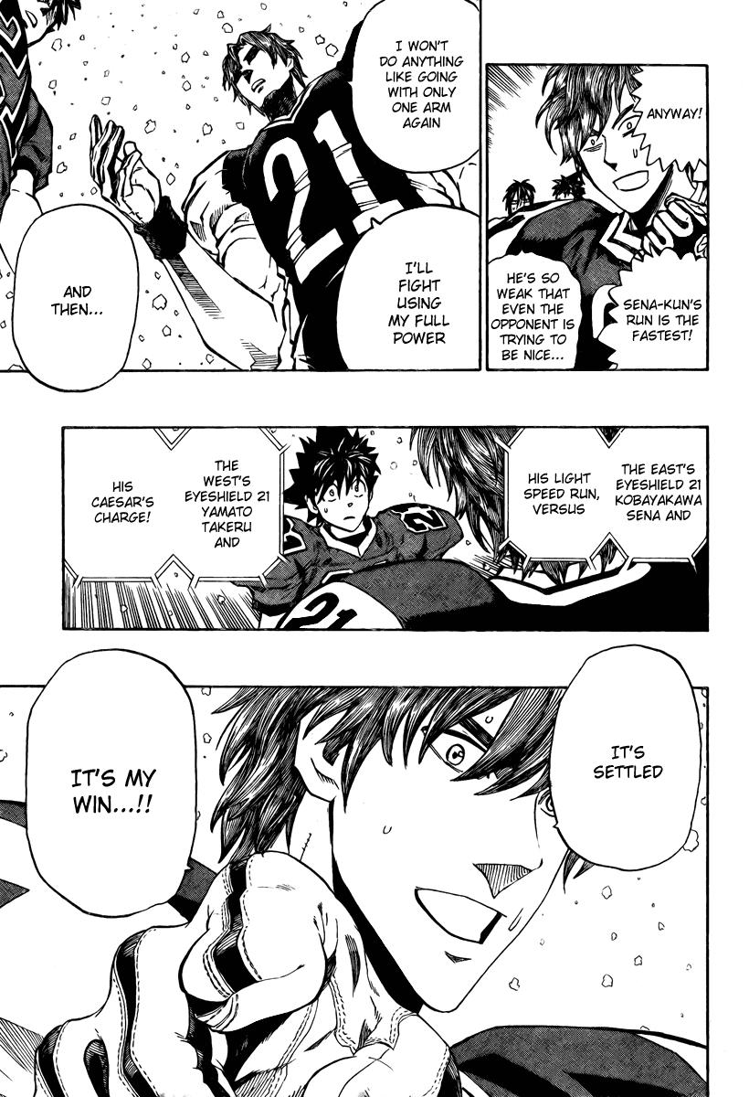 Eyeshield 21 Chapter 287 page 5 - Chapter 287: Caesar's Charge