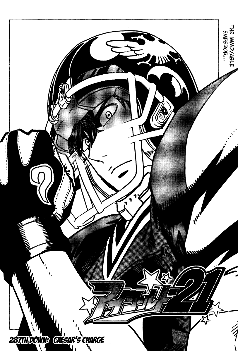Eyeshield 21 Chapter 287 page 6 - Chapter 287: Caesar's Charge