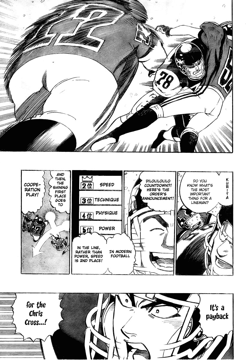Eyeshield 21 Chapter 288 page 8 - Chapter 288: Chris Cross