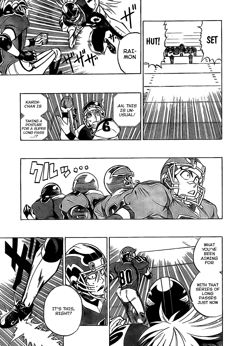 Eyeshield 21 Chapter 289 page 10 - Chapter 289: Aerial Battles are Staring Contests