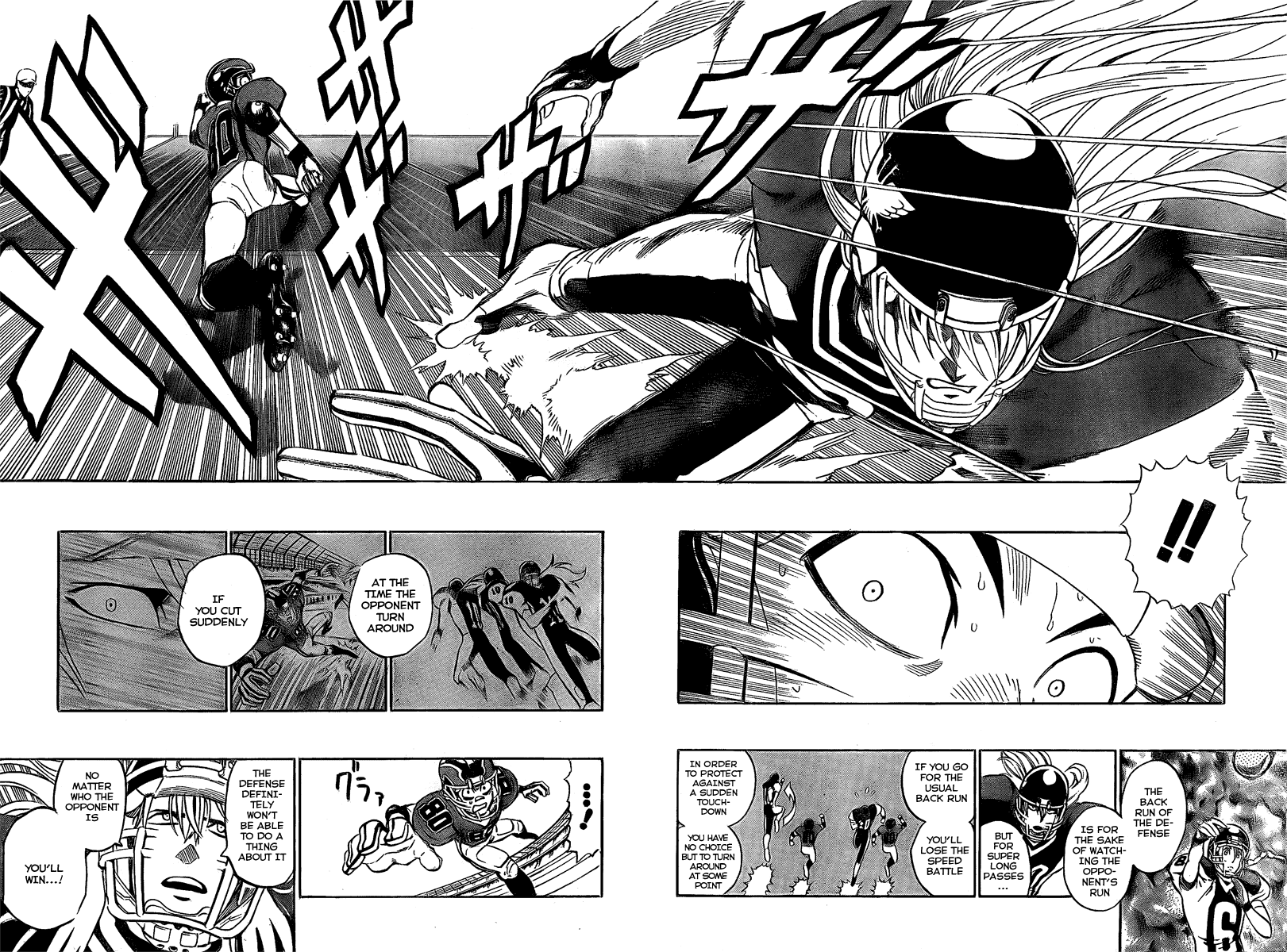 Eyeshield 21 Chapter 289 page 11 - Chapter 289: Aerial Battles are Staring Contests