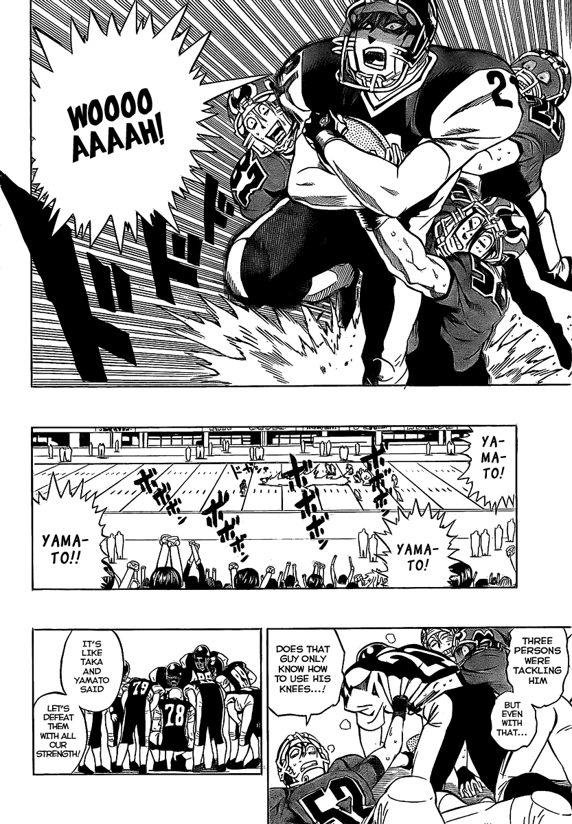 Eyeshield 21 Chapter 289 page 5 - Chapter 289: Aerial Battles are Staring Contests