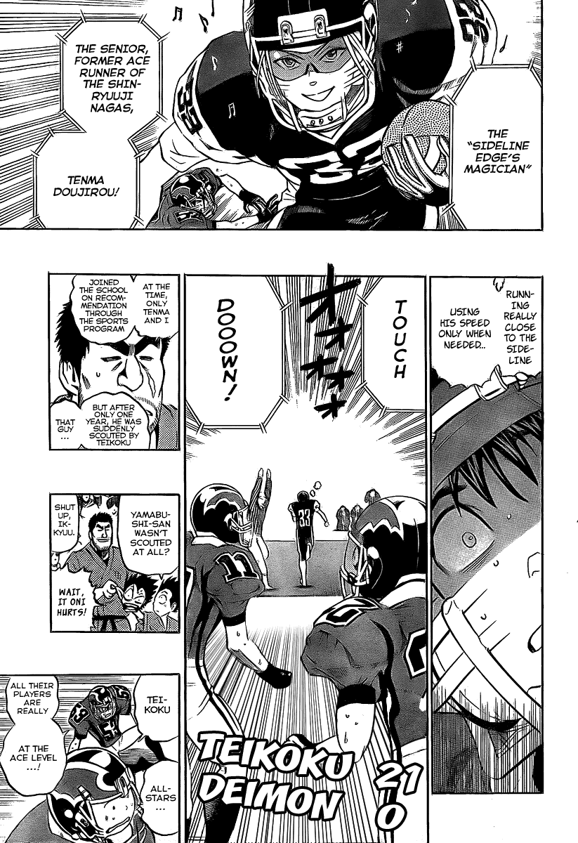 Eyeshield 21 Chapter 289 page 8 - Chapter 289: Aerial Battles are Staring Contests