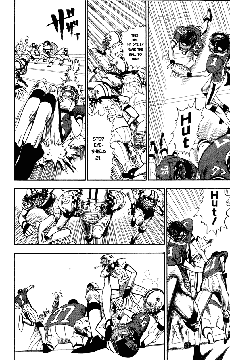 Eyeshield 21 Chapter 29 page 10 - Chapter 29: Bad Vs Bad