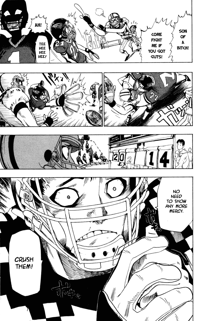 Eyeshield 21 Chapter 29 page 11 - Chapter 29: Bad Vs Bad