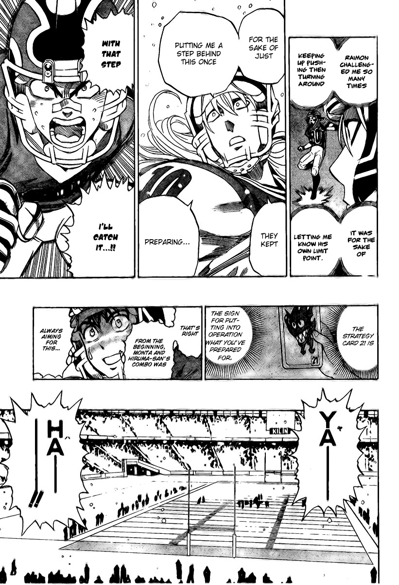 Eyeshield 21 Chapter 292 page 9 - Chapter 292: Card NO.21