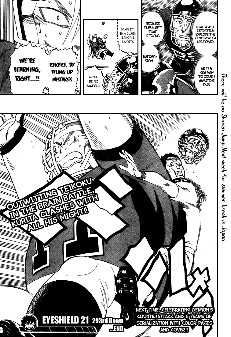 Eyeshield 21 Chapter 293 page 21 - Chapter 293: x8