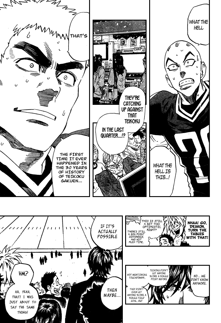 Eyeshield 21 Chapter 294 page 13 - Chapter 294: The Ball Still Lives