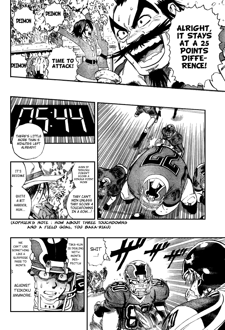 Eyeshield 21 Chapter 295 page 14 - Chapter 295: The Devil's Mistake