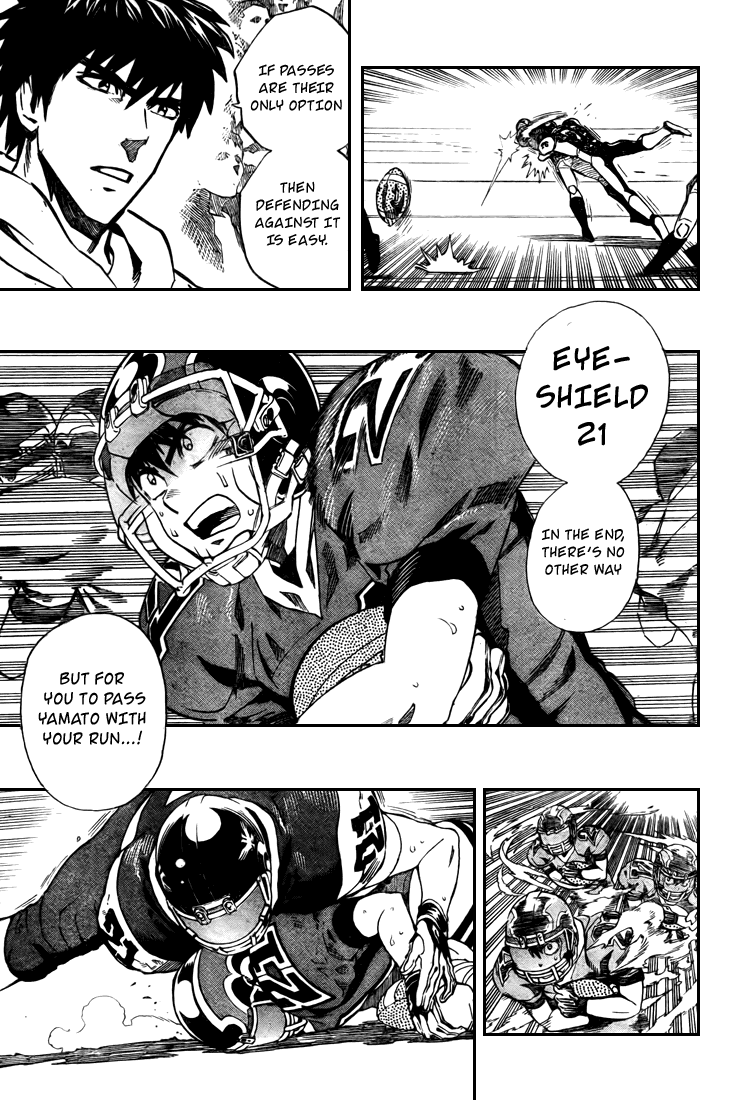 Eyeshield 21 Chapter 295 page 15 - Chapter 295: The Devil's Mistake