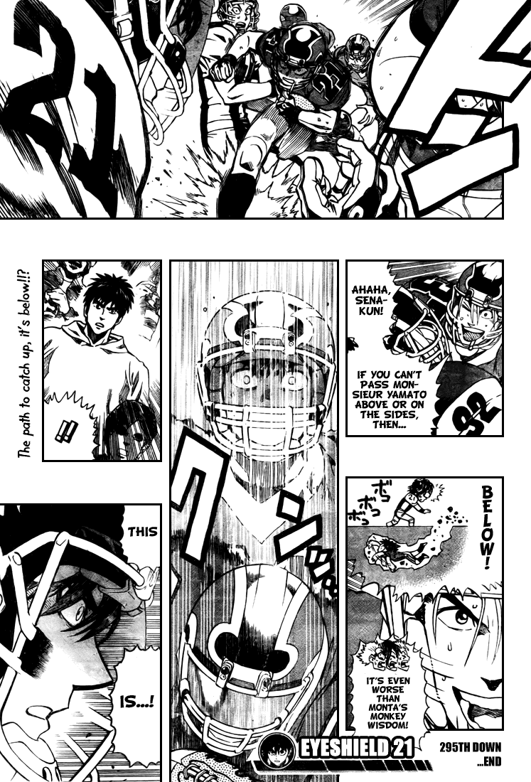 Eyeshield 21 Chapter 295 page 21 - Chapter 295: The Devil's Mistake