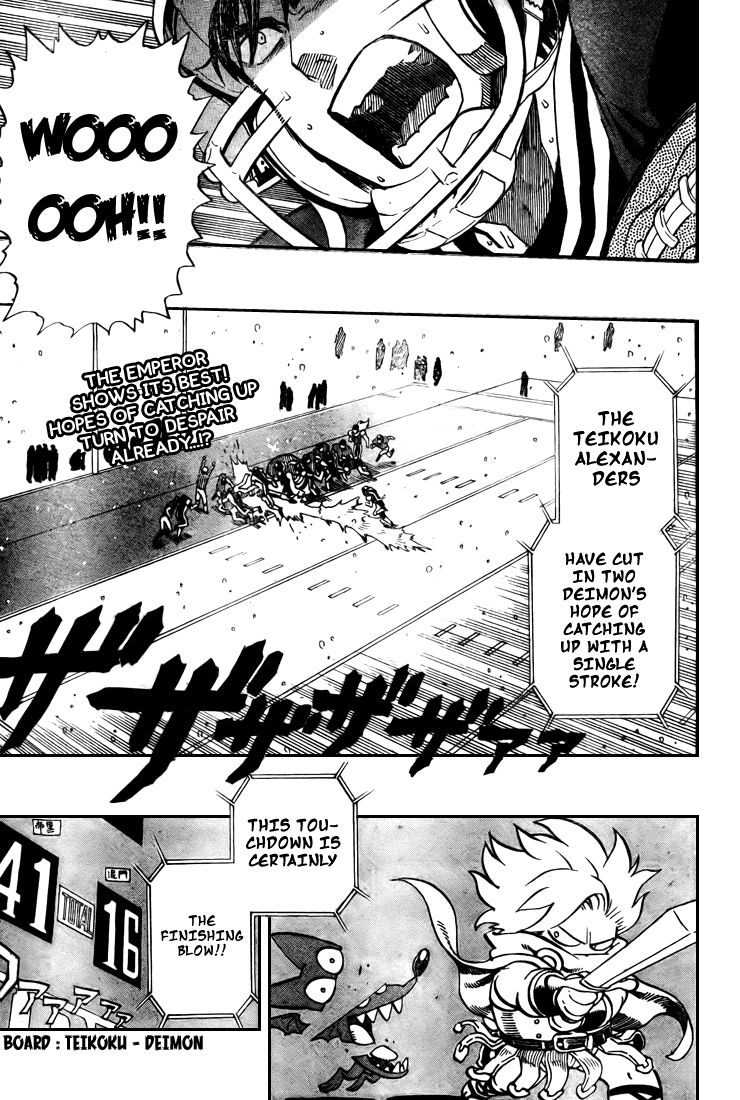 Eyeshield 21 Chapter 295 page 3 - Chapter 295: The Devil's Mistake