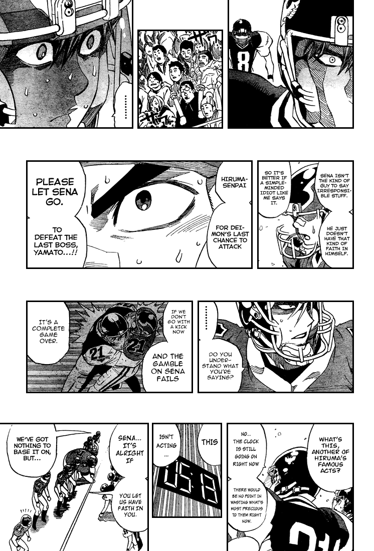 Eyeshield 21 Chapter 296 page 11 - Chapter 296: The Path of a New Dimesion