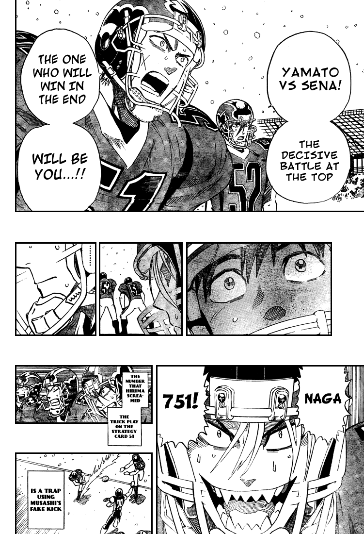 Eyeshield 21 Chapter 296 page 12 - Chapter 296: The Path of a New Dimesion