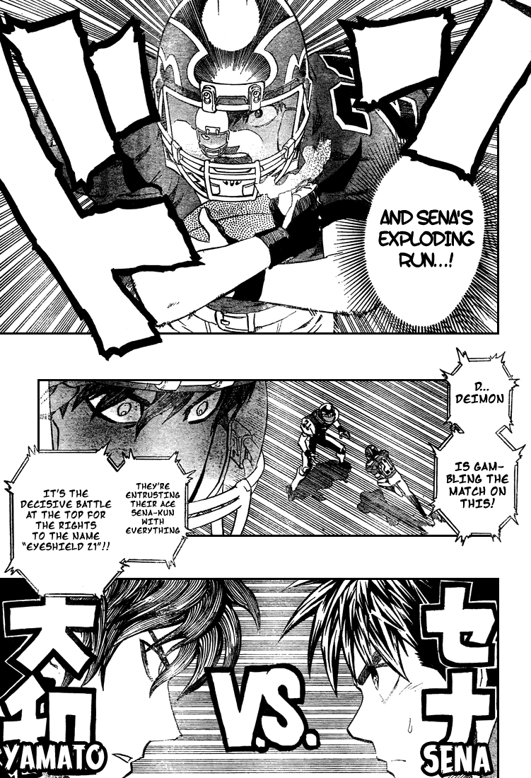 Eyeshield 21 Chapter 296 page 13 - Chapter 296: The Path of a New Dimesion