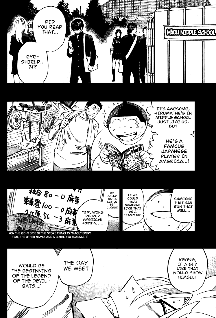 Eyeshield 21 Chapter 296 page 14 - Chapter 296: The Path of a New Dimesion