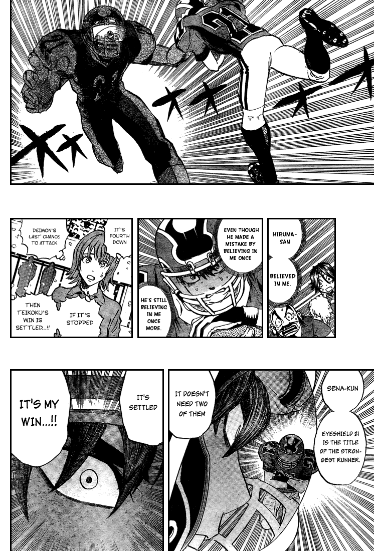 Eyeshield 21 Chapter 296 page 18 - Chapter 296: The Path of a New Dimesion