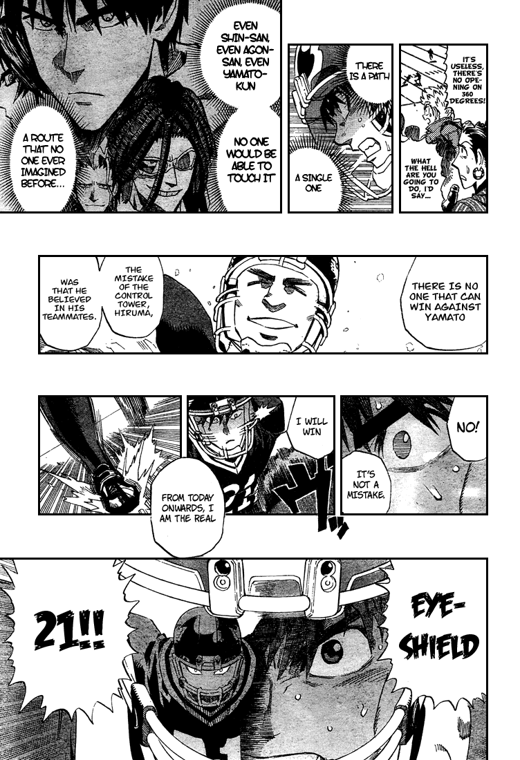 Eyeshield 21 Chapter 296 page 19 - Chapter 296: The Path of a New Dimesion