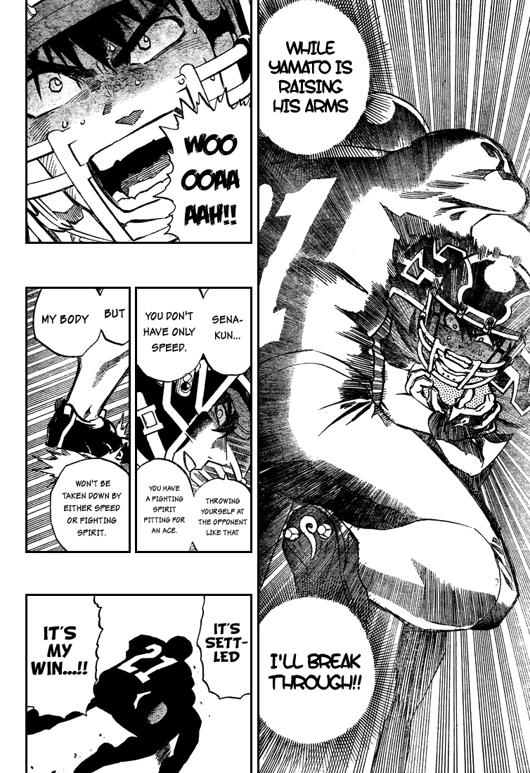 Eyeshield 21 Chapter 296 page 4 - Chapter 296: The Path of a New Dimesion