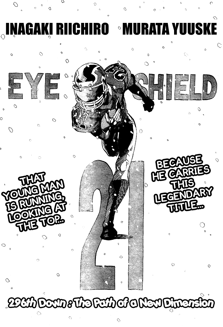 Eyeshield 21 Chapter 296 page 8 - Chapter 296: The Path of a New Dimesion