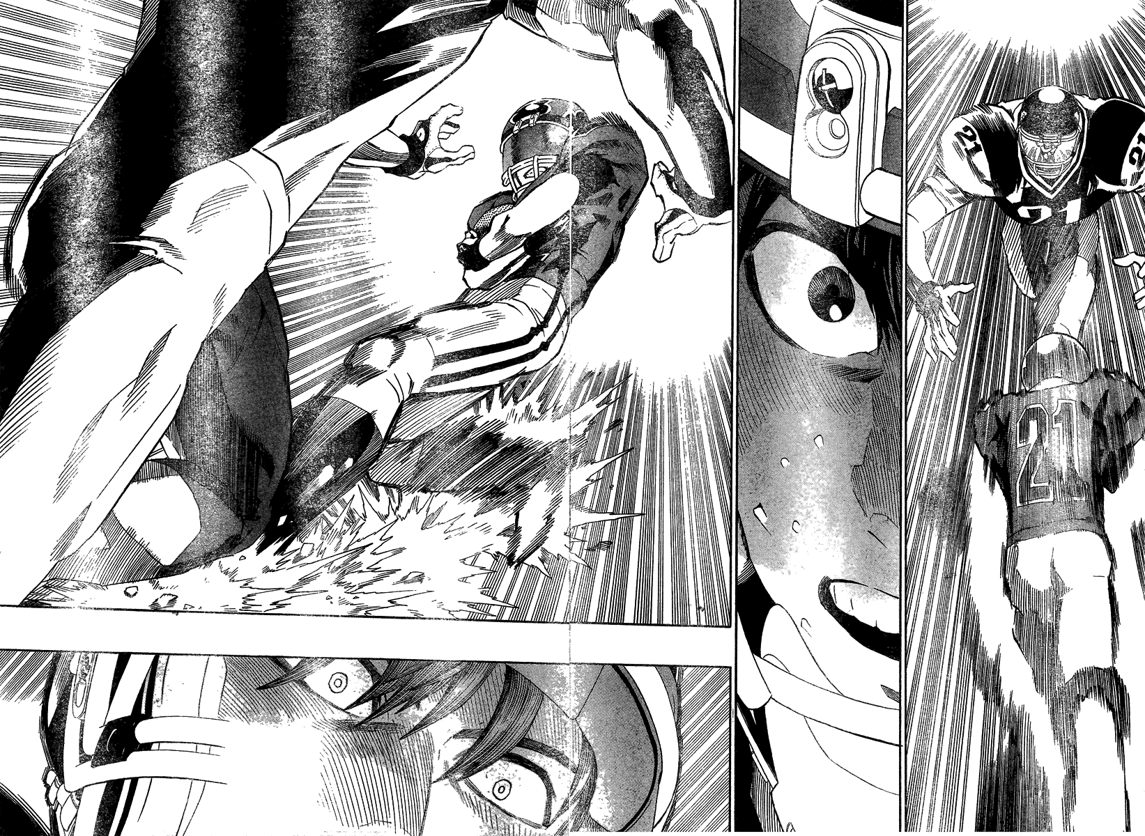 Eyeshield 21 Chapter 297 page 2 - Chapter 297: Back to Back, Deimon