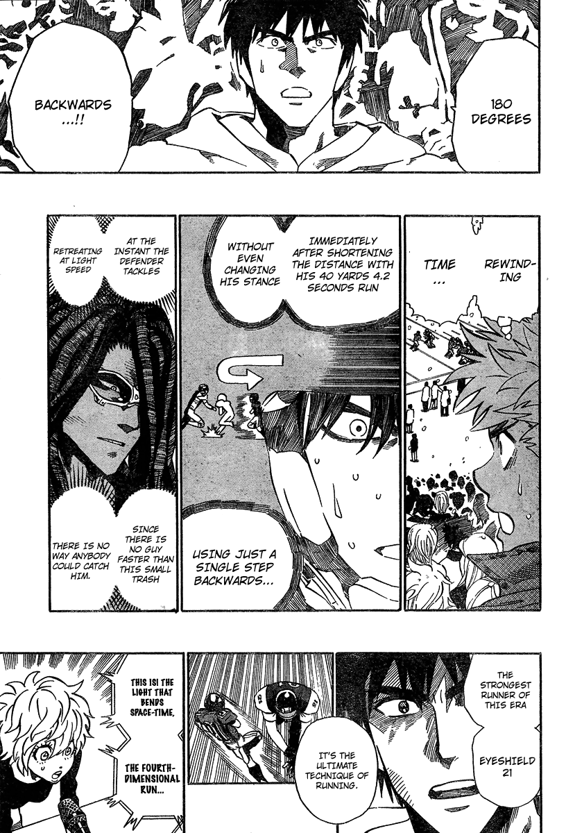 Eyeshield 21 Chapter 297 page 4 - Chapter 297: Back to Back, Deimon