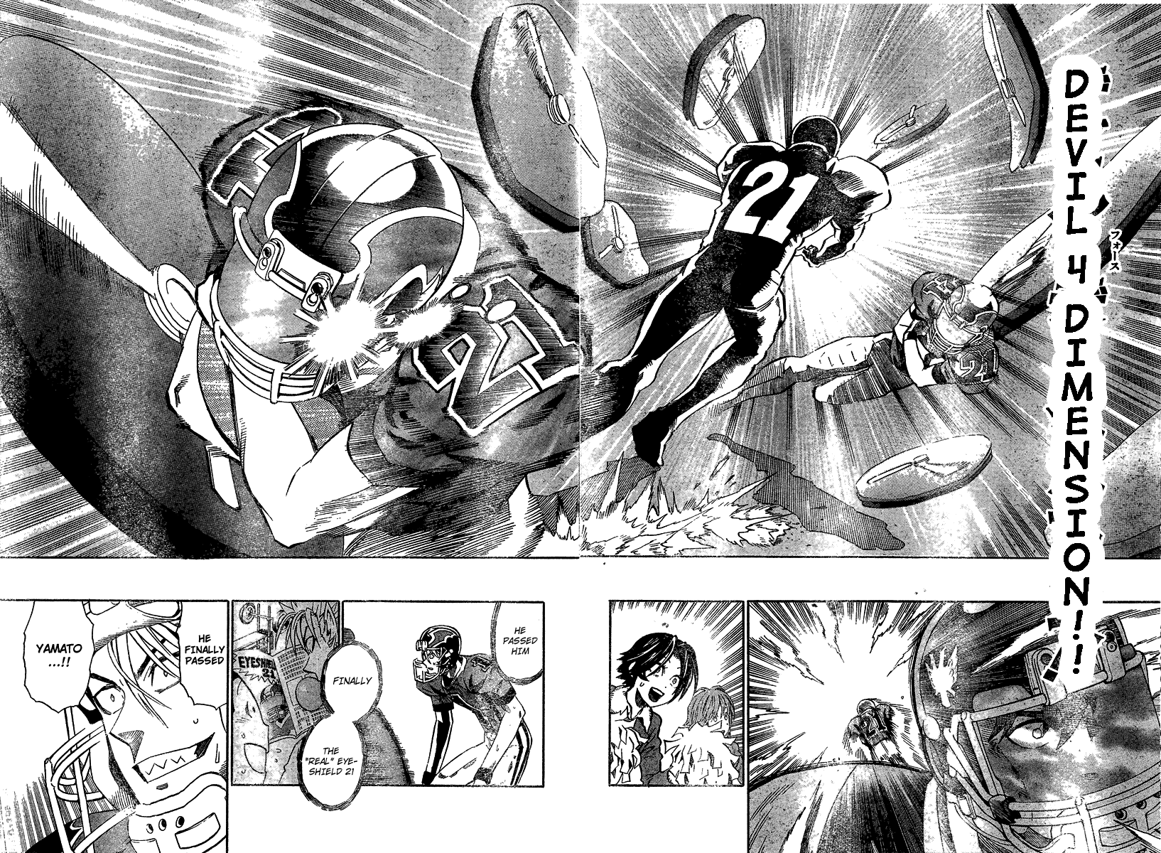 Eyeshield 21 Chapter 297 page 5 - Chapter 297: Back to Back, Deimon