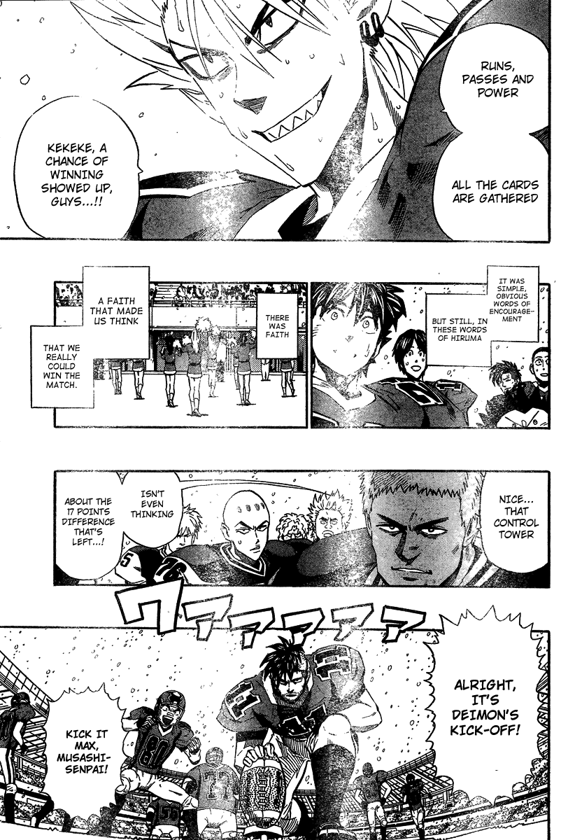 Eyeshield 21 Chapter 297 page 9 - Chapter 297: Back to Back, Deimon