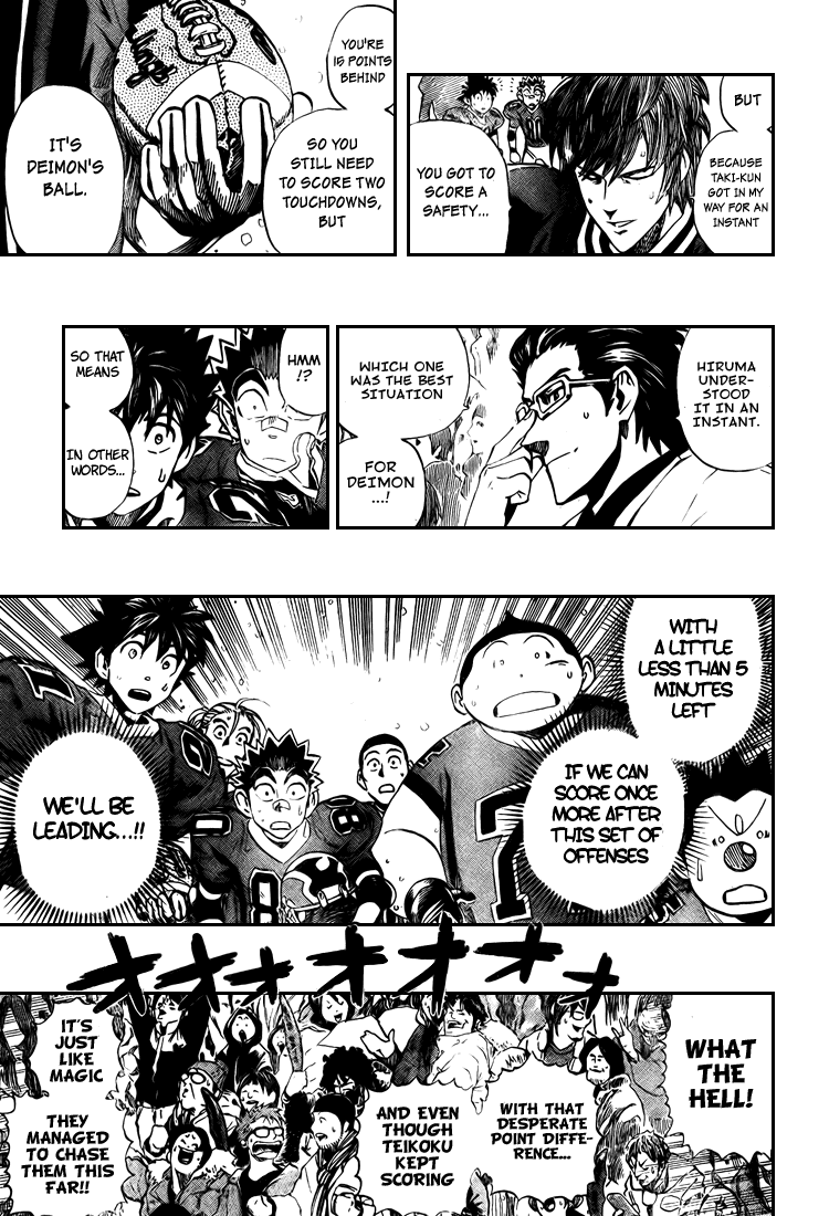 Eyeshield 21 Chapter 298 page 13 - Chapter 298: Brains to Idiots
