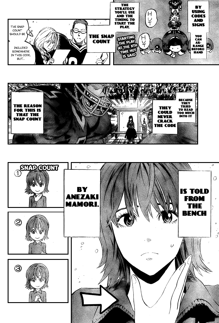 Eyeshield 21 Chapter 298 page 18 - Chapter 298: Brains to Idiots