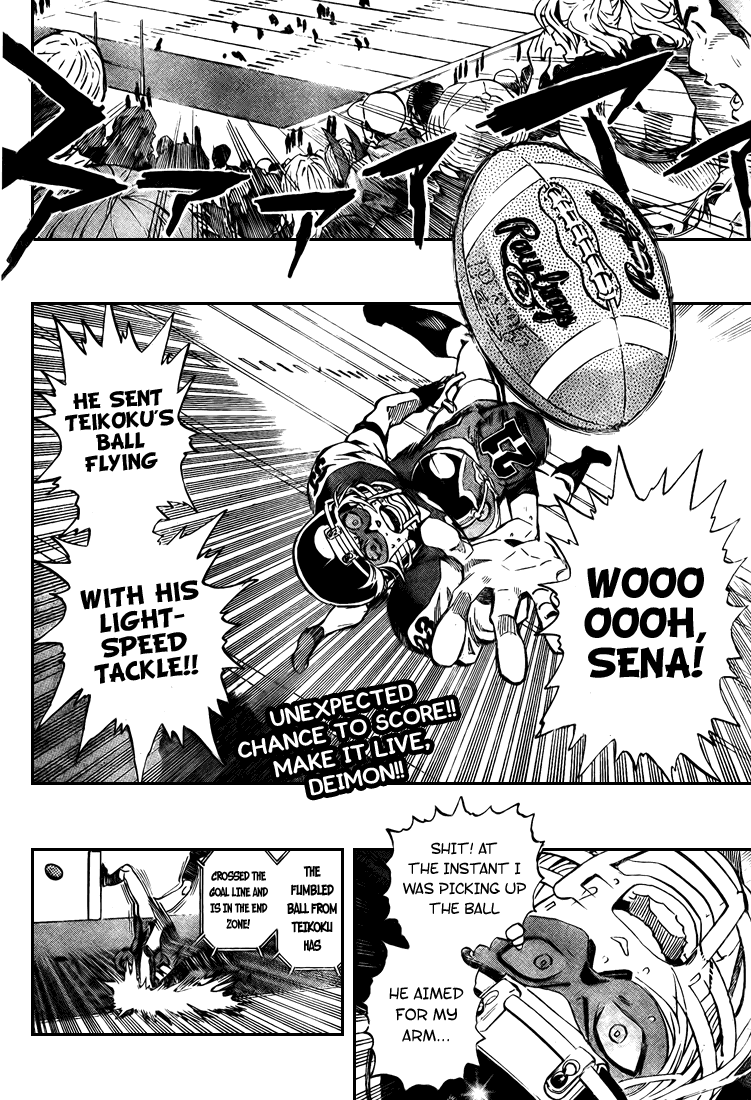 Eyeshield 21 Chapter 298 page 4 - Chapter 298: Brains to Idiots