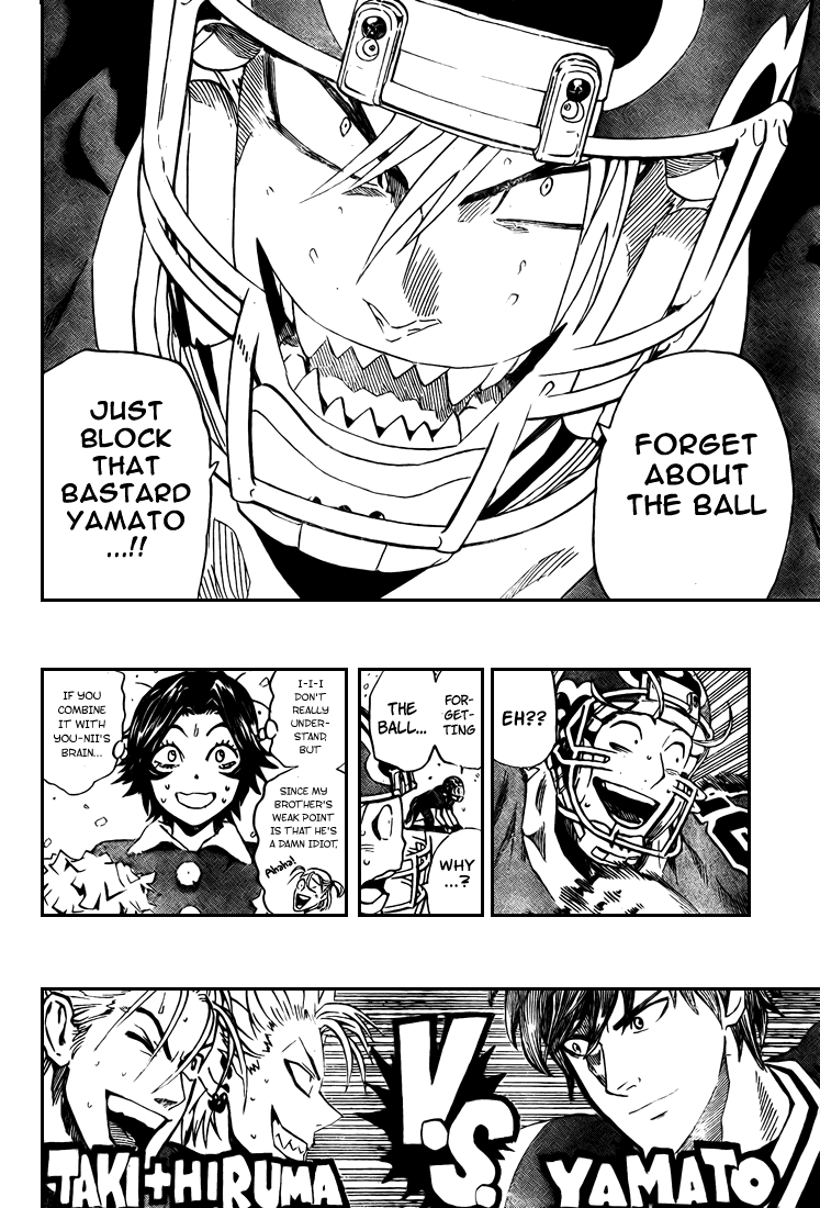 Eyeshield 21 Chapter 298 page 8 - Chapter 298: Brains to Idiots