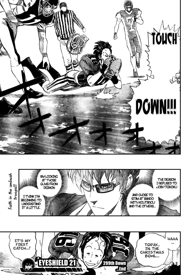 Eyeshield 21 Chapter 299 page 20 - Chapter 299: The Weakest Teammate