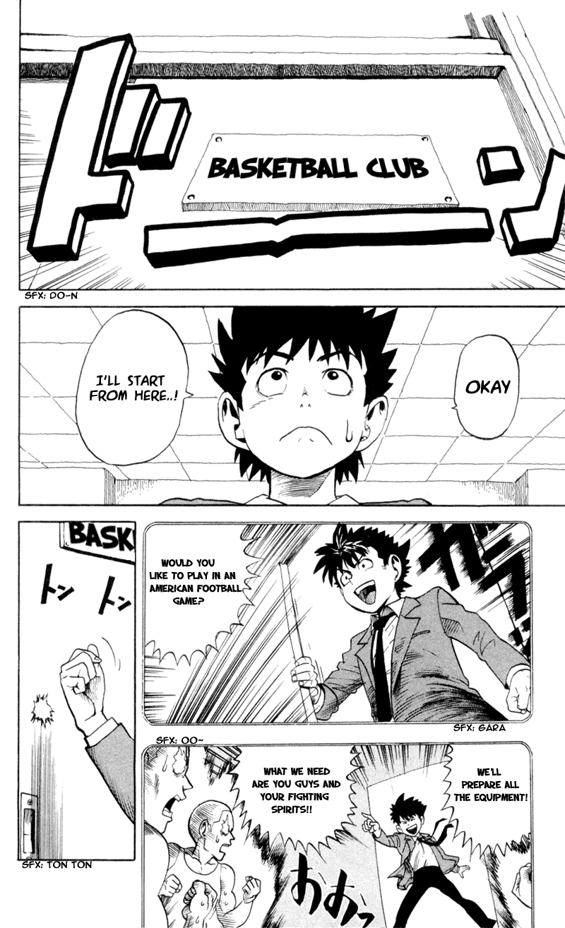 Eyeshield 21 Chapter 3 page 6 - Chapter 3: We Have 11 People!