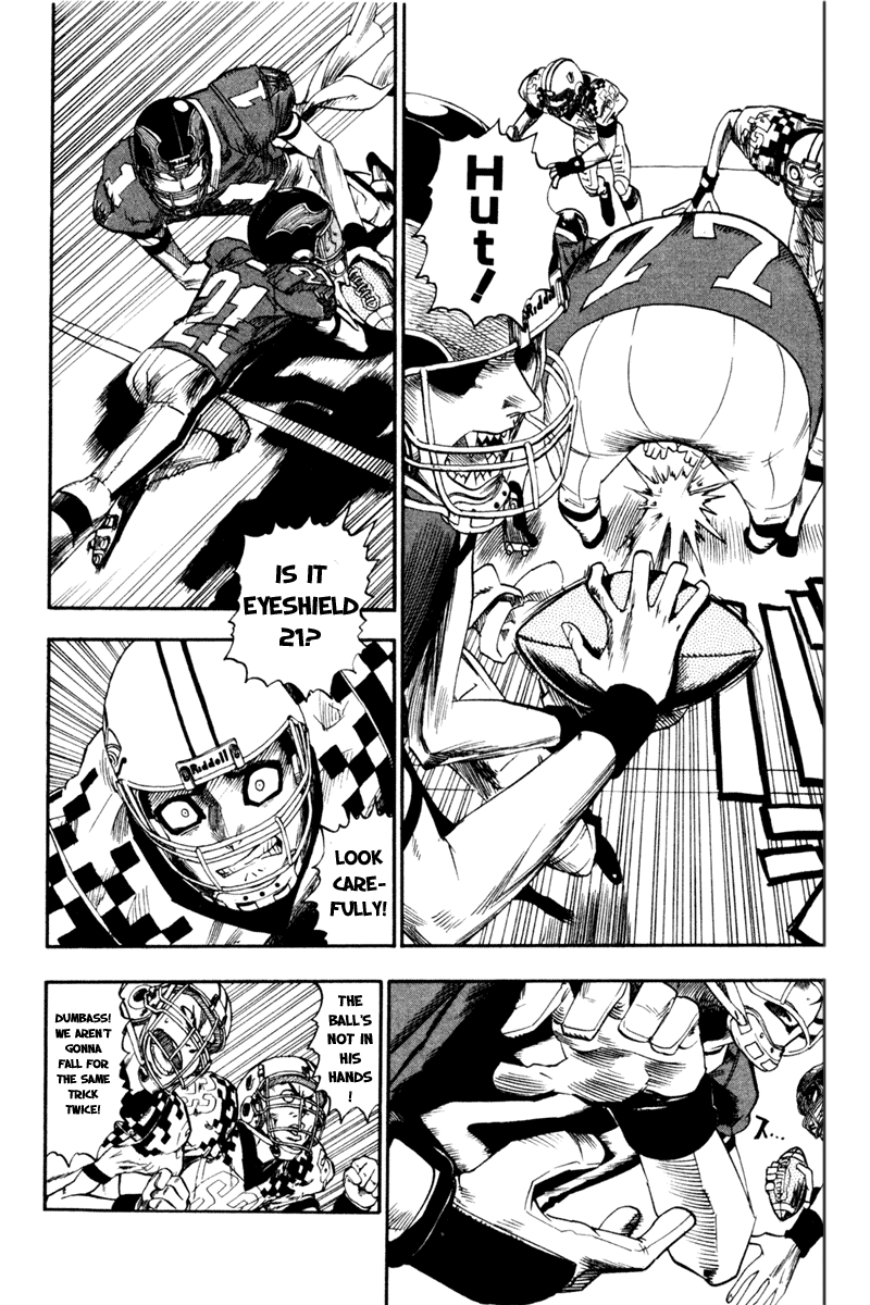 Eyeshield 21 Chapter 30 page 14 - Chapter 30: A Fearsome Man