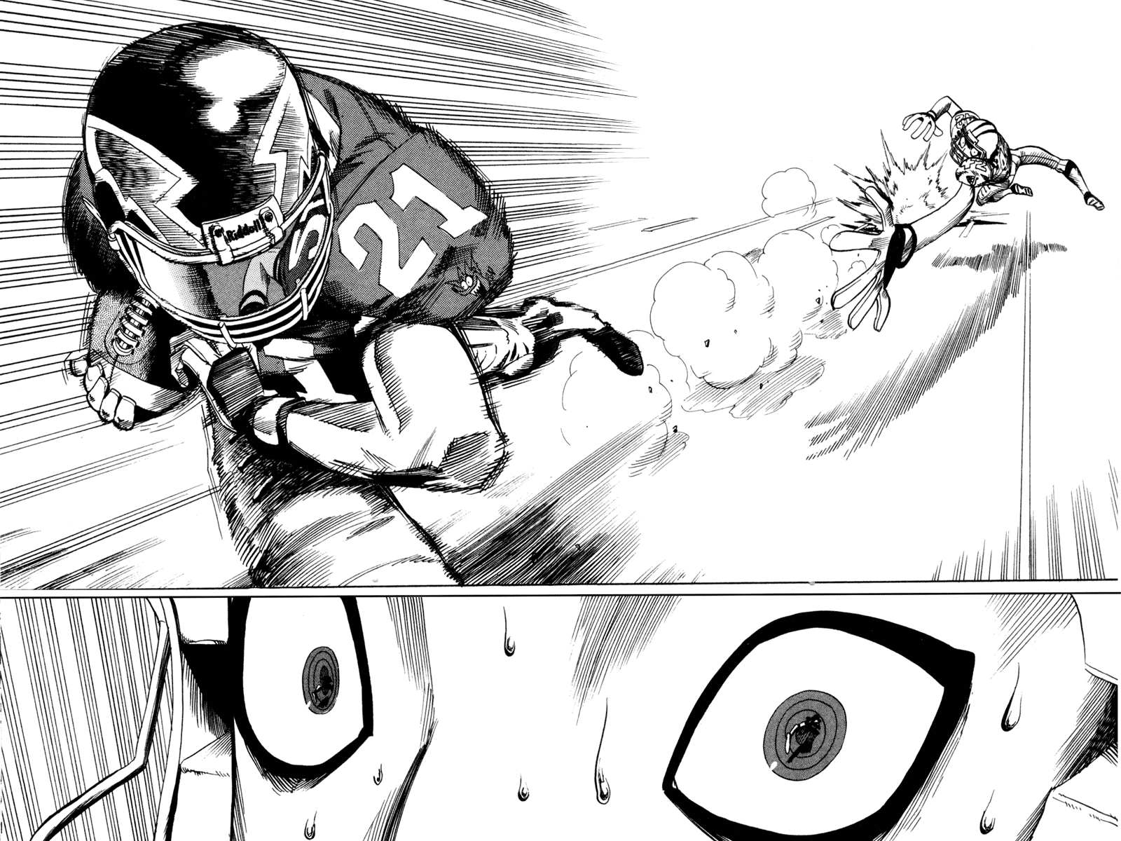 Eyeshield 21 Chapter 30 page 6 - Chapter 30: A Fearsome Man