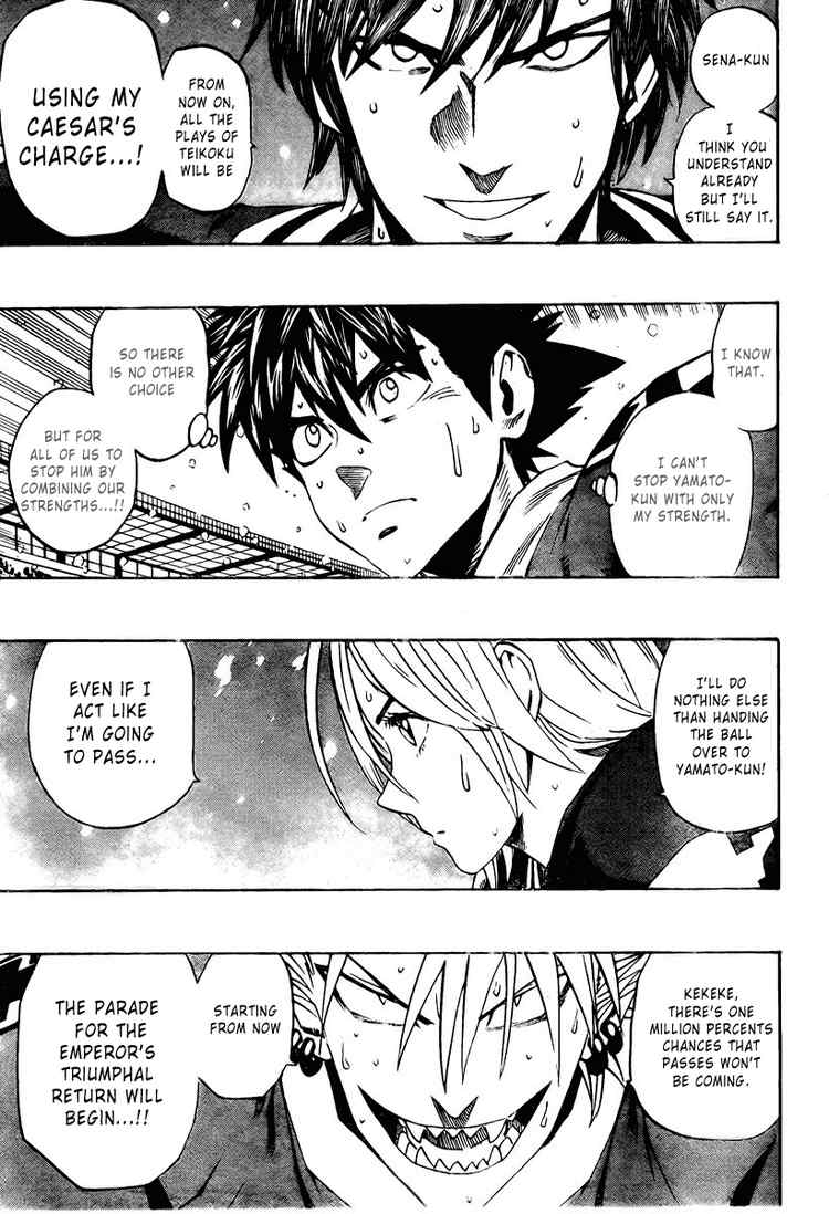 Eyeshield 21 Chapter 300 page 4 - Chapter 300: The Empire's Triumphal Return Parade