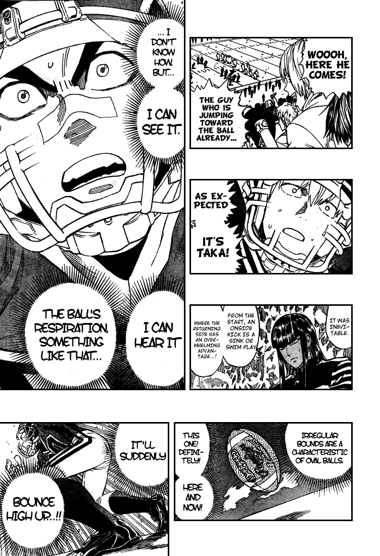 Eyeshield 21 Chapter 302 page 12 - Chapter 302: Listening to the Breath of the Ball