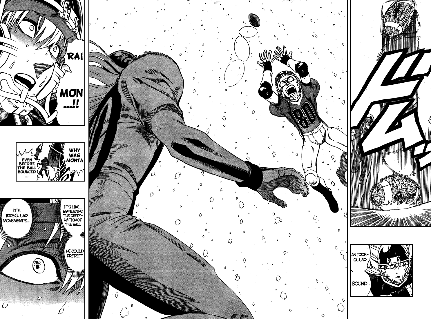 Eyeshield 21 Chapter 302 page 13 - Chapter 302: Listening to the Breath of the Ball