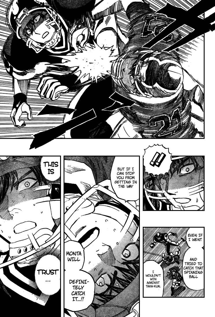 Eyeshield 21 Chapter 302 page 17 - Chapter 302: Listening to the Breath of the Ball