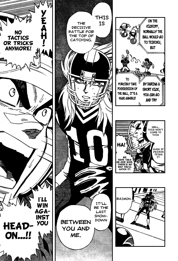 Eyeshield 21 Chapter 302 page 9 - Chapter 302: Listening to the Breath of the Ball
