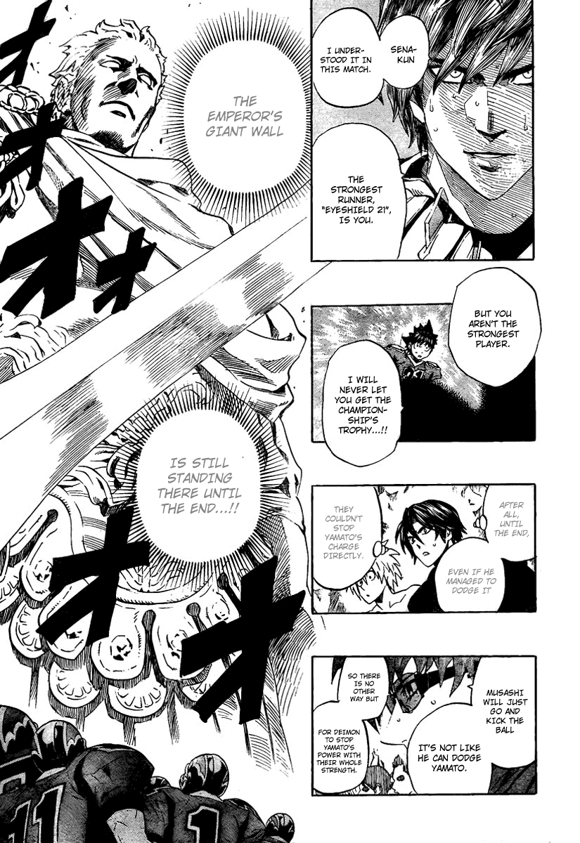 Eyeshield 21 Chapter 303 page 13 - Chapter 303: The Last Deimon Devilbats