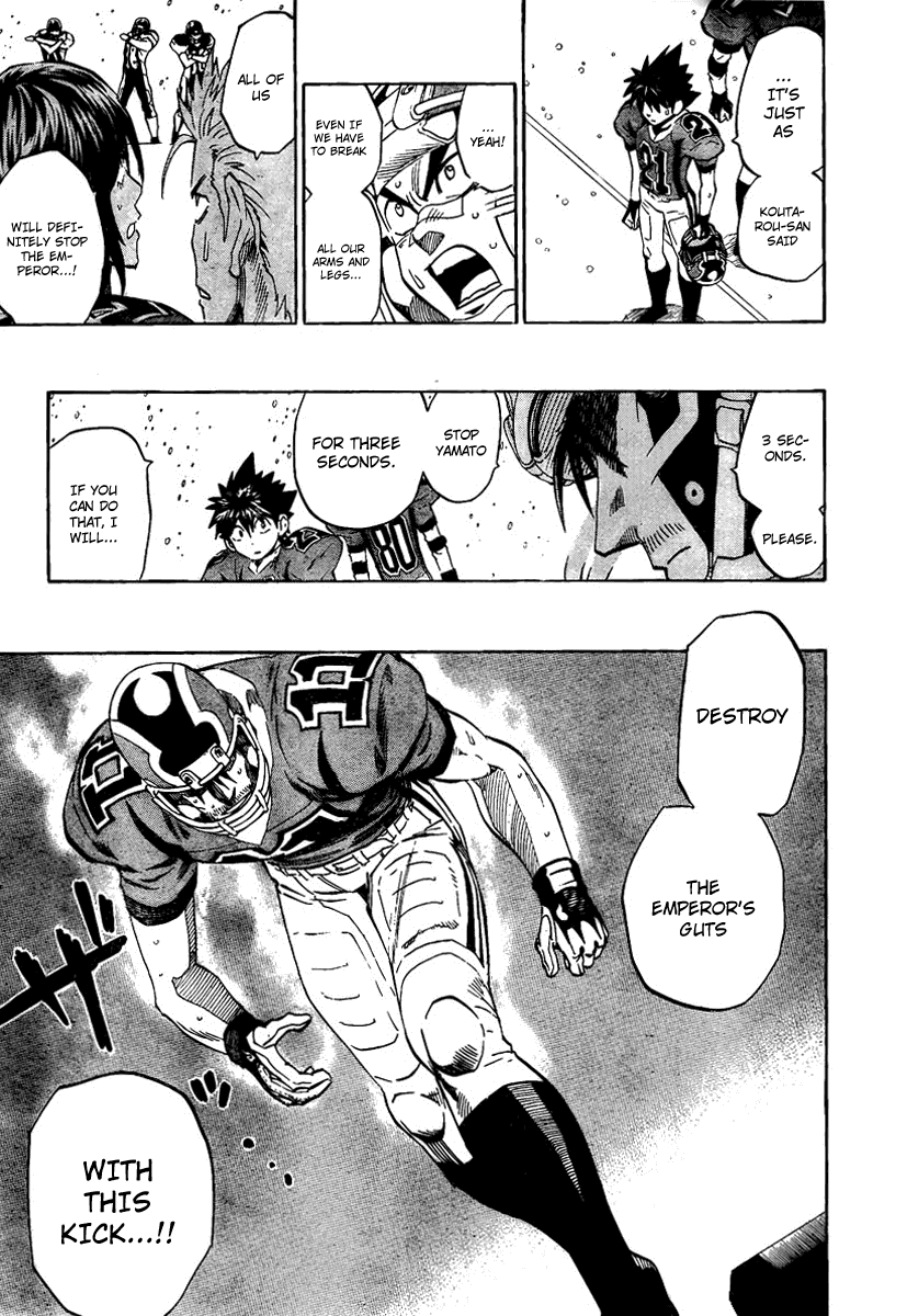 Eyeshield 21 Chapter 303 page 15 - Chapter 303: The Last Deimon Devilbats