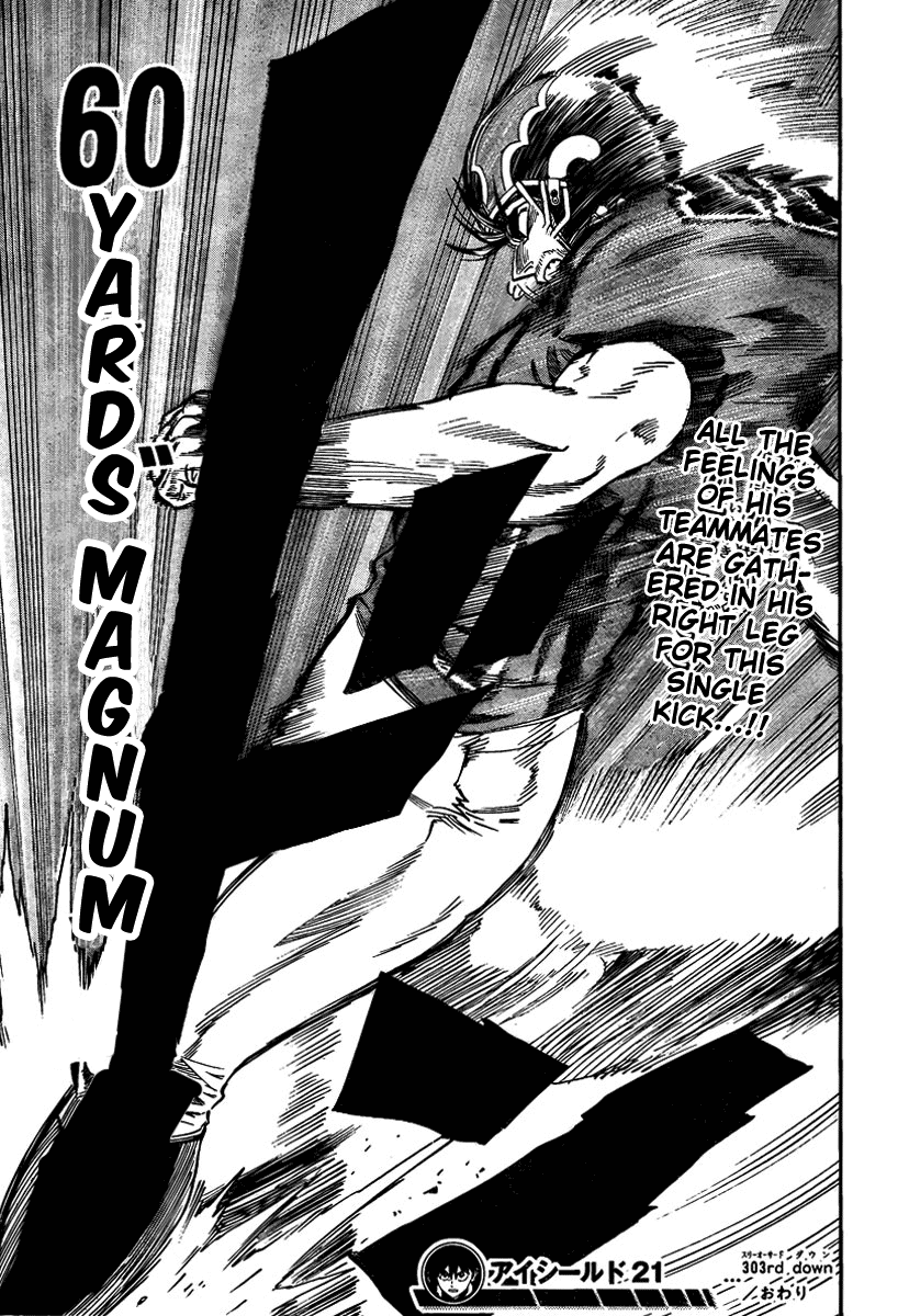 Eyeshield 21 Chapter 303 page 18 - Chapter 303: The Last Deimon Devilbats