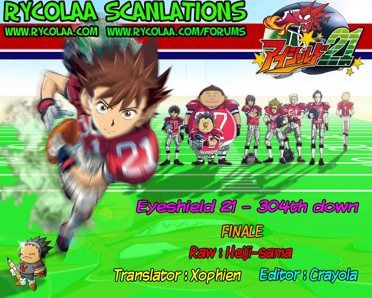 Eyeshield 21 Chapter 304 page 1 - Chapter 304: Finale