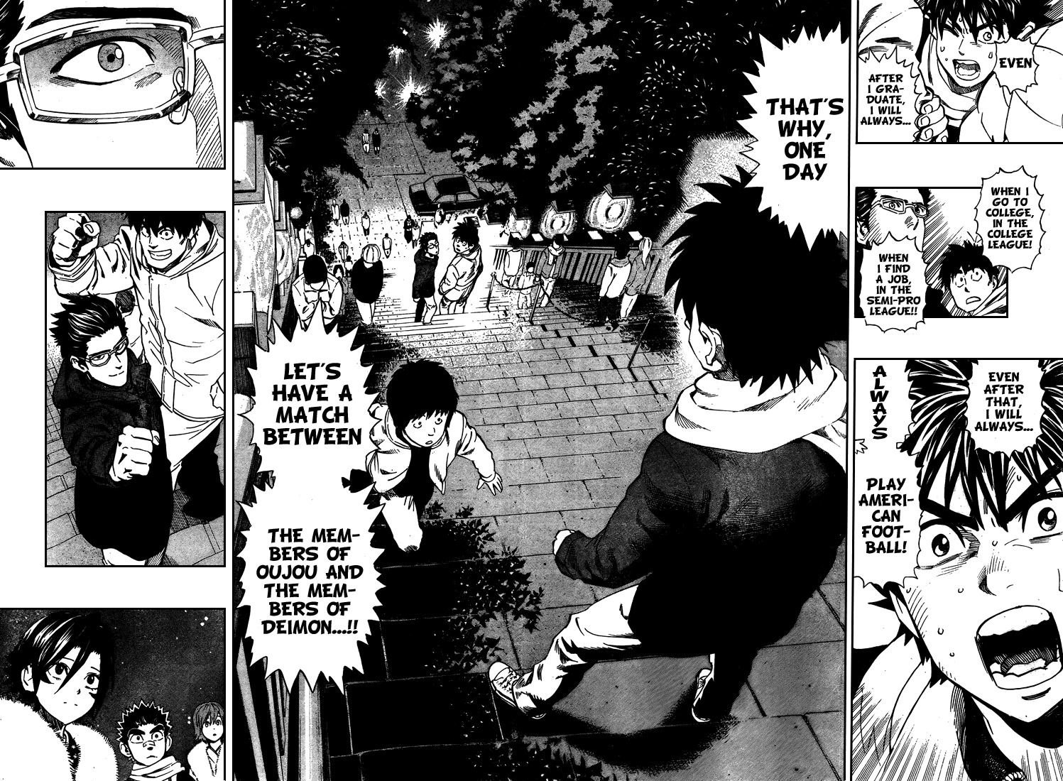 Eyeshield 21 Chapter 305 page 14 - Chapter 305: I am an American Footballer