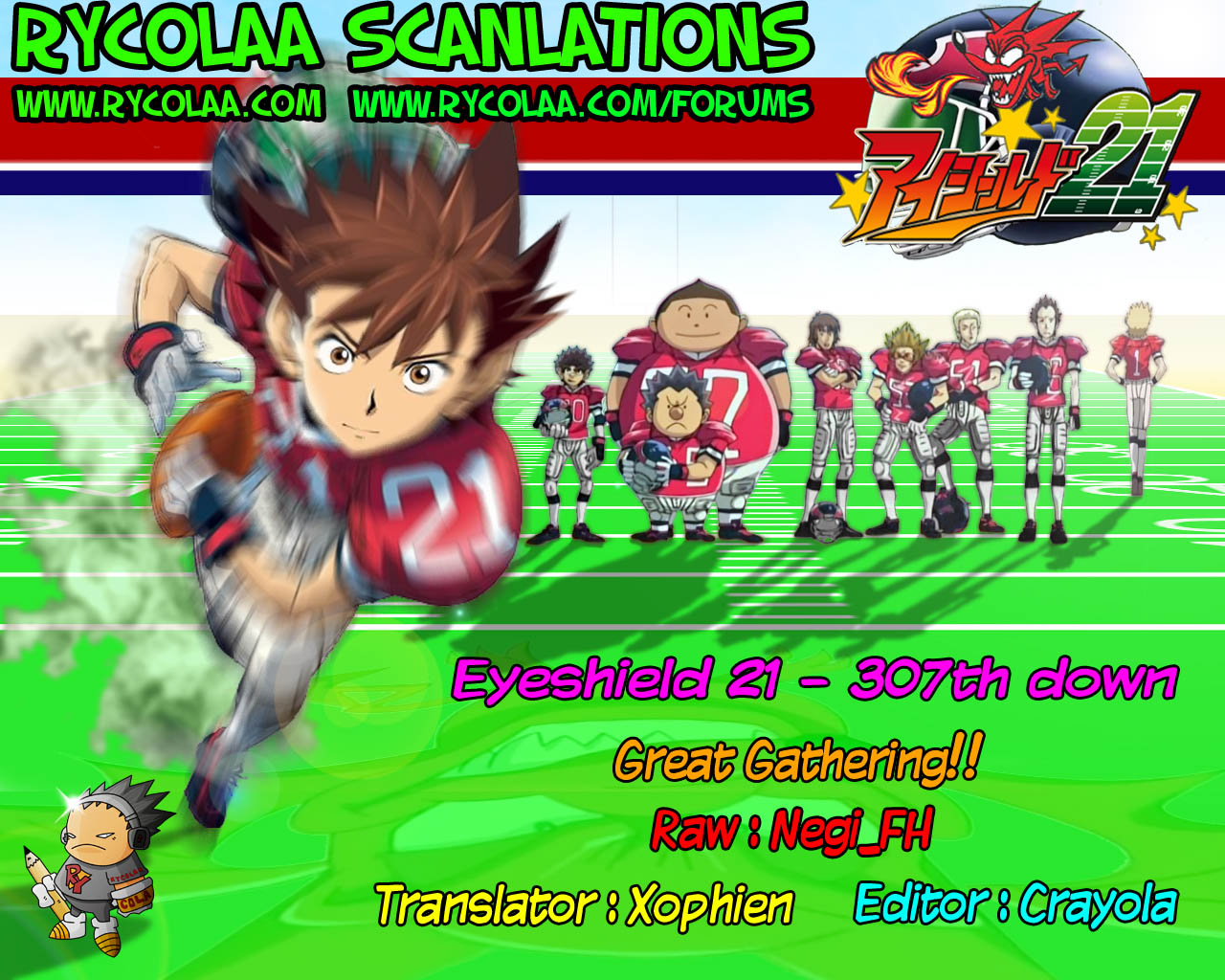 Eyeshield 21 Chapter 307 page 19 - Chapter 307: Great Gathering