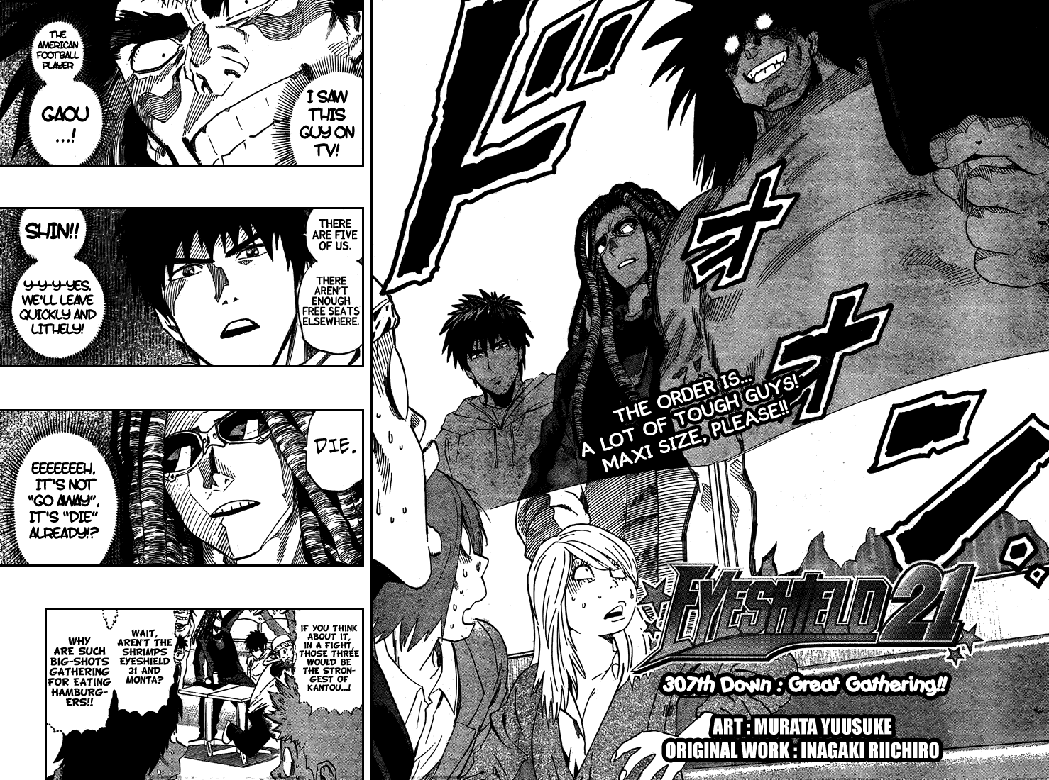 Eyeshield 21 Chapter 307 page 4 - Chapter 307: Great Gathering