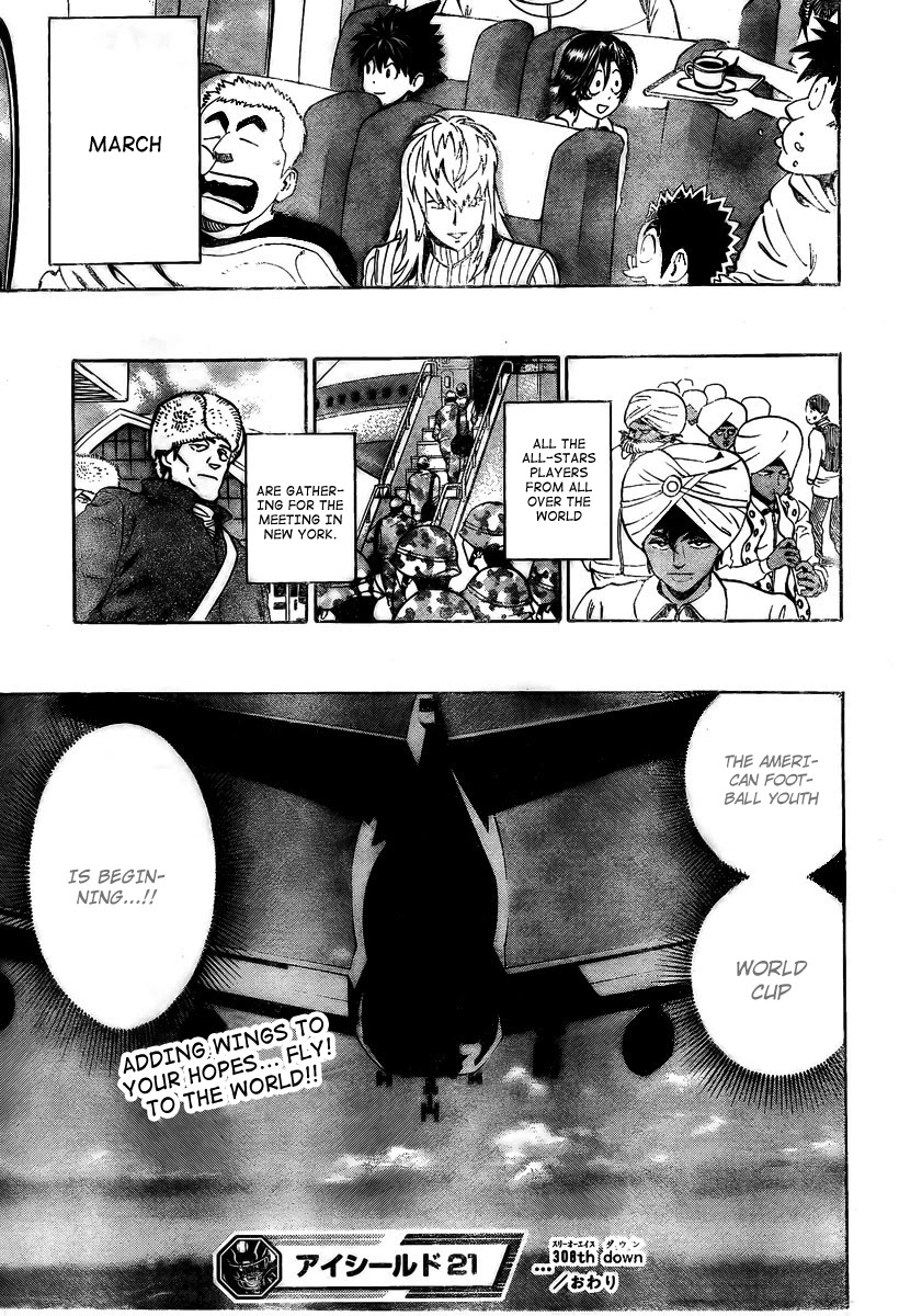 Eyeshield 21 Chapter 308 page 18 - Chapter 308: Team Japan