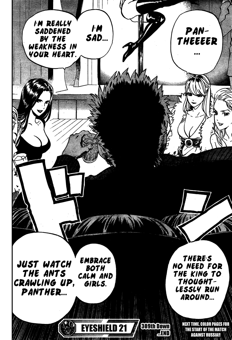 Eyeshield 21 Chapter 309 page 18 - Chapter 309: The World is Mine